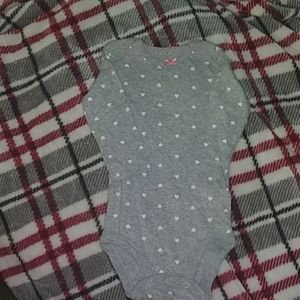 Carters longsleeve onesie size 3/6 months